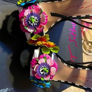 Adorable heels! Like new. Wore once around my kitchen to test them out.